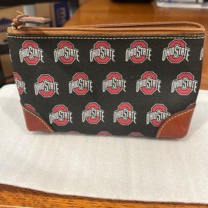 Dooney and Burke Ohio State zippered pouch